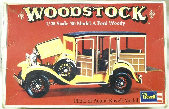 Revell 1/25 Woodstock 1930 Ford Woody Station Wagon, H1324 plastic model kit